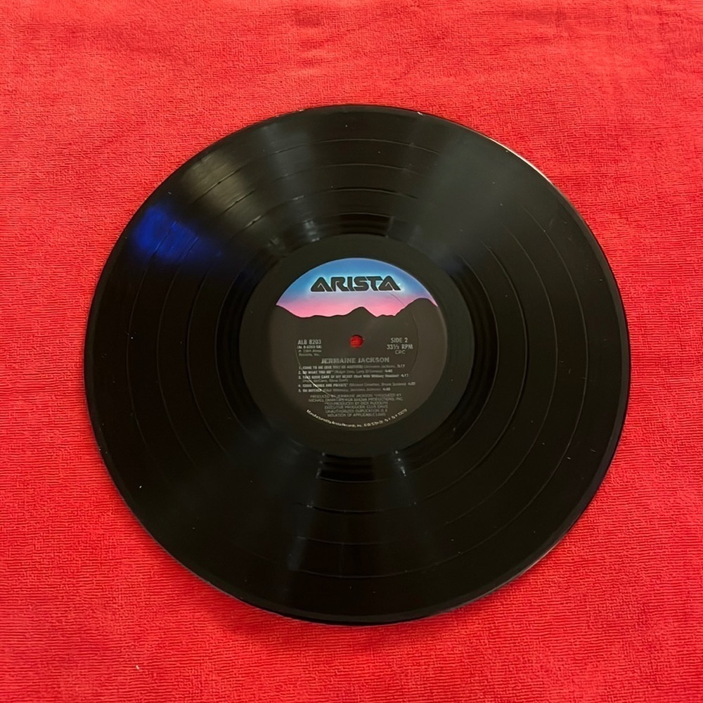 JERMAINE JACKSON “Dynamite” featuring MICHAEL JACKSON 1984 Arista Vinyl/Record - Picture 6 of 7